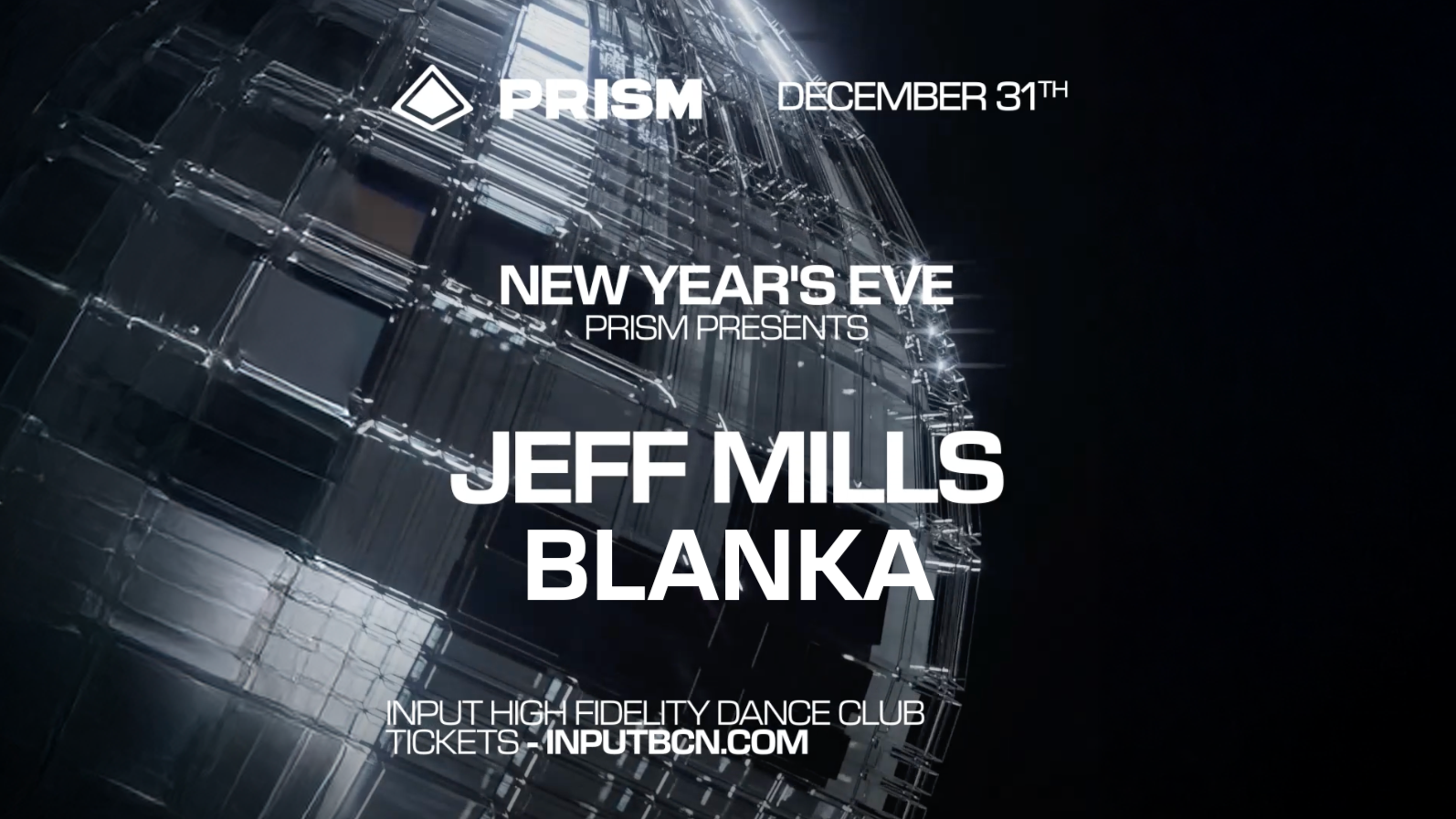 INPUT pres NYE with Jeff Mills