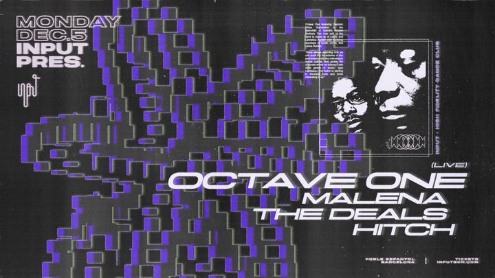 Cover for event: INPUT pres. Octave One LIVE