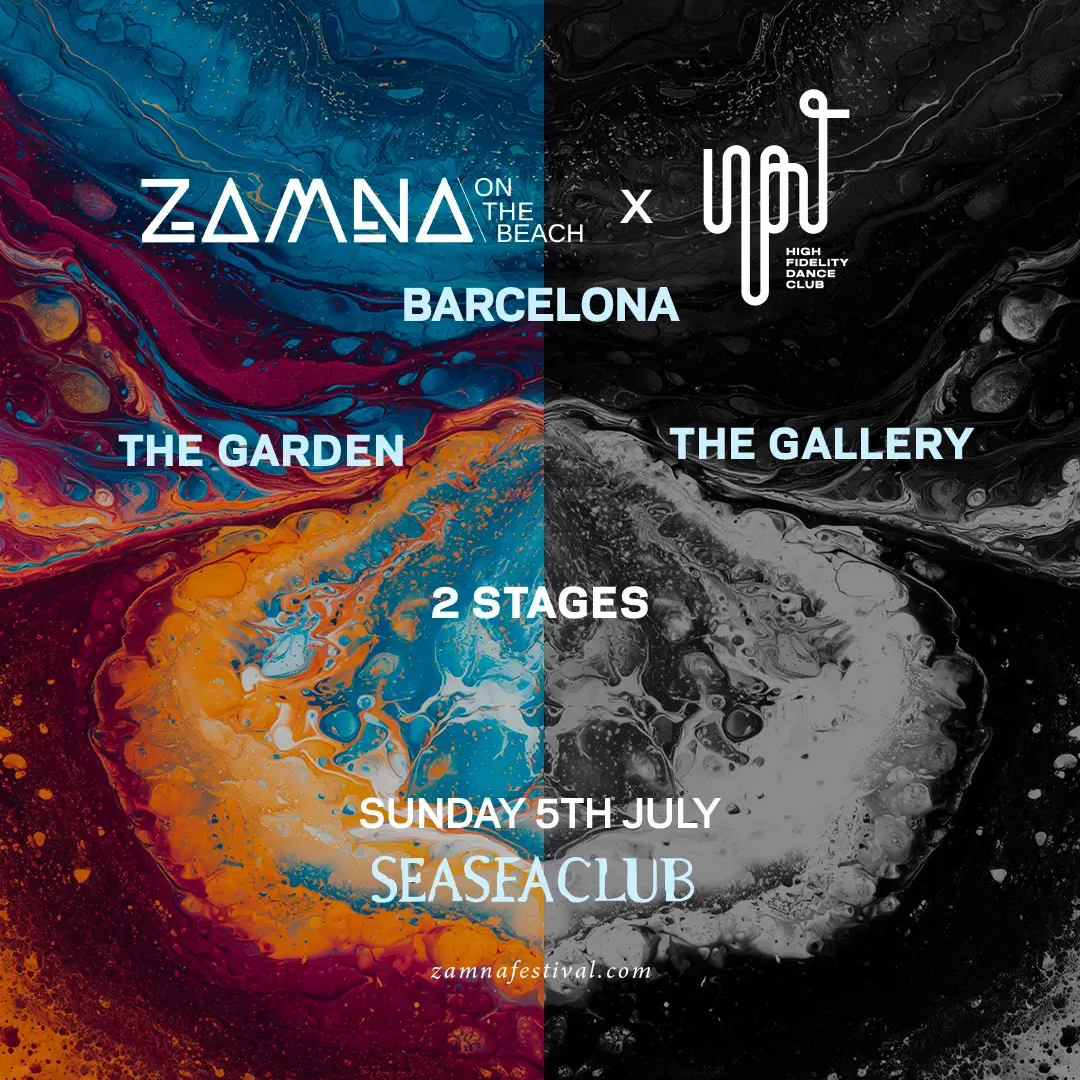 INPUT pres ZAMNA ON THE BEACH image