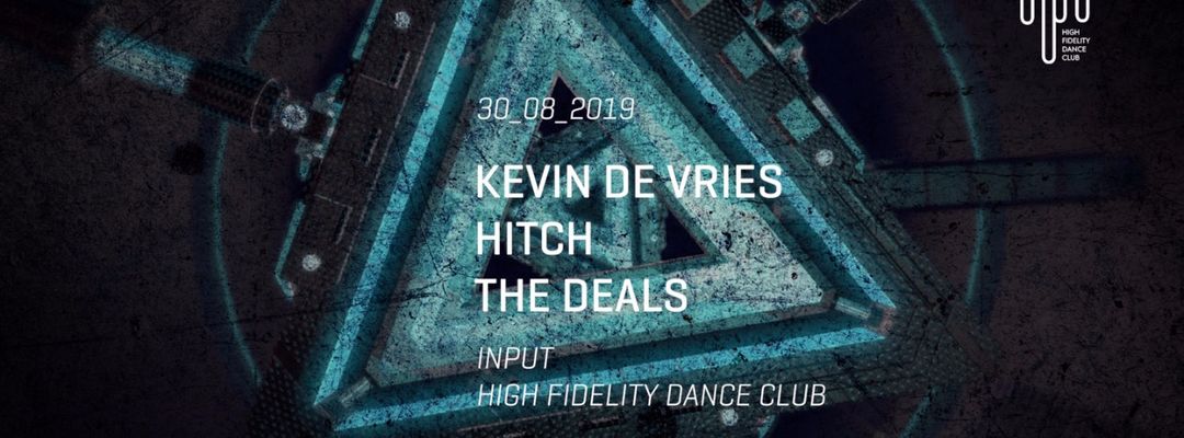 Cartel del evento Input presents Kevin de Vries
