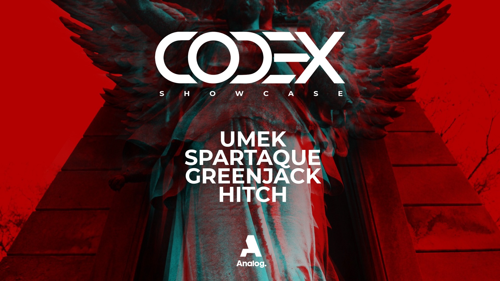 INPUT & Spartaque pres. CODEX Showcase with UMEK