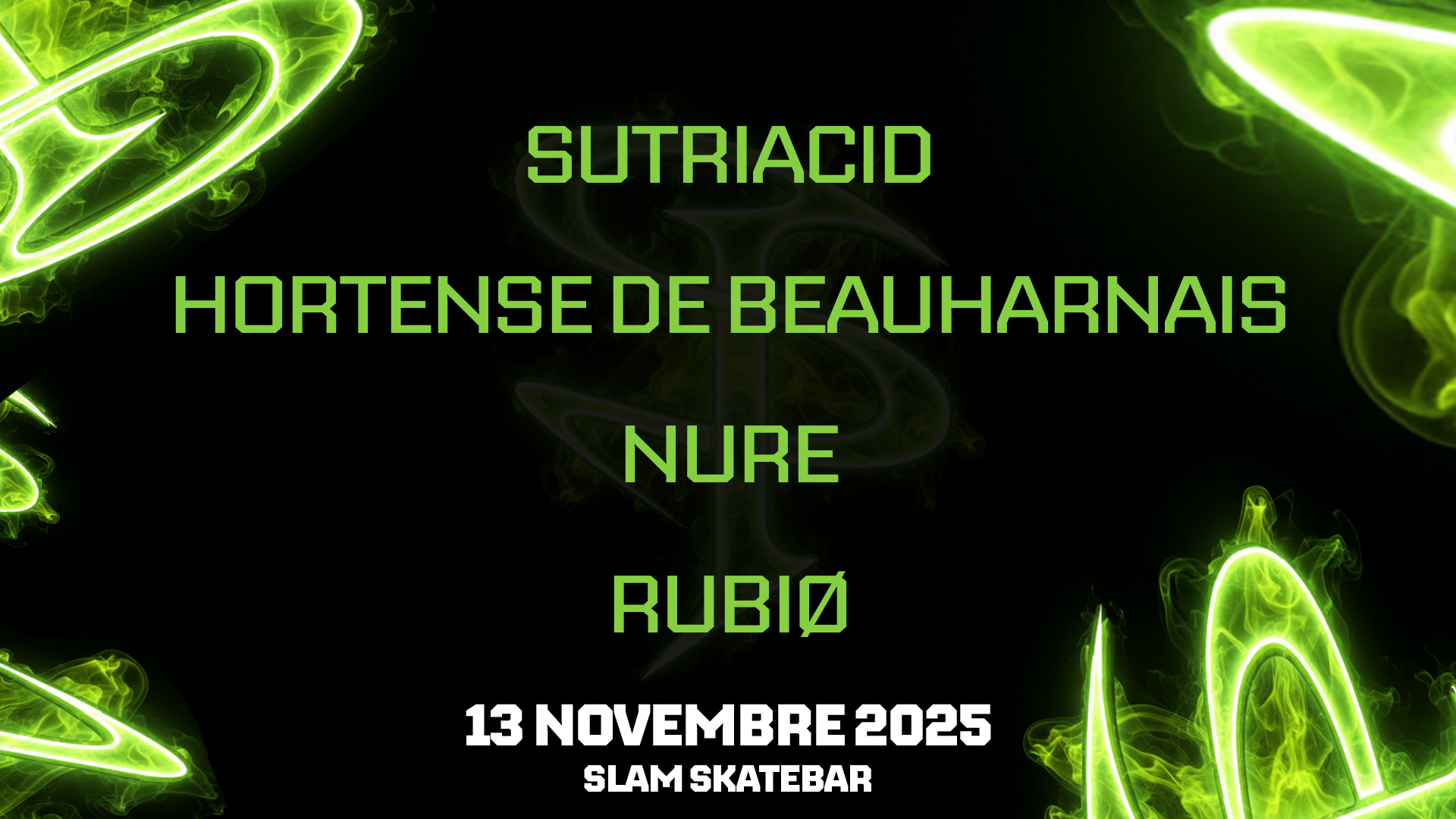 INSANE TOUR 2025 | SAINT-PIERRE LA RÉUNION · NURE, RUBIØ, HORTENSE DE BEAUHARNAIS & SUTRIACID image