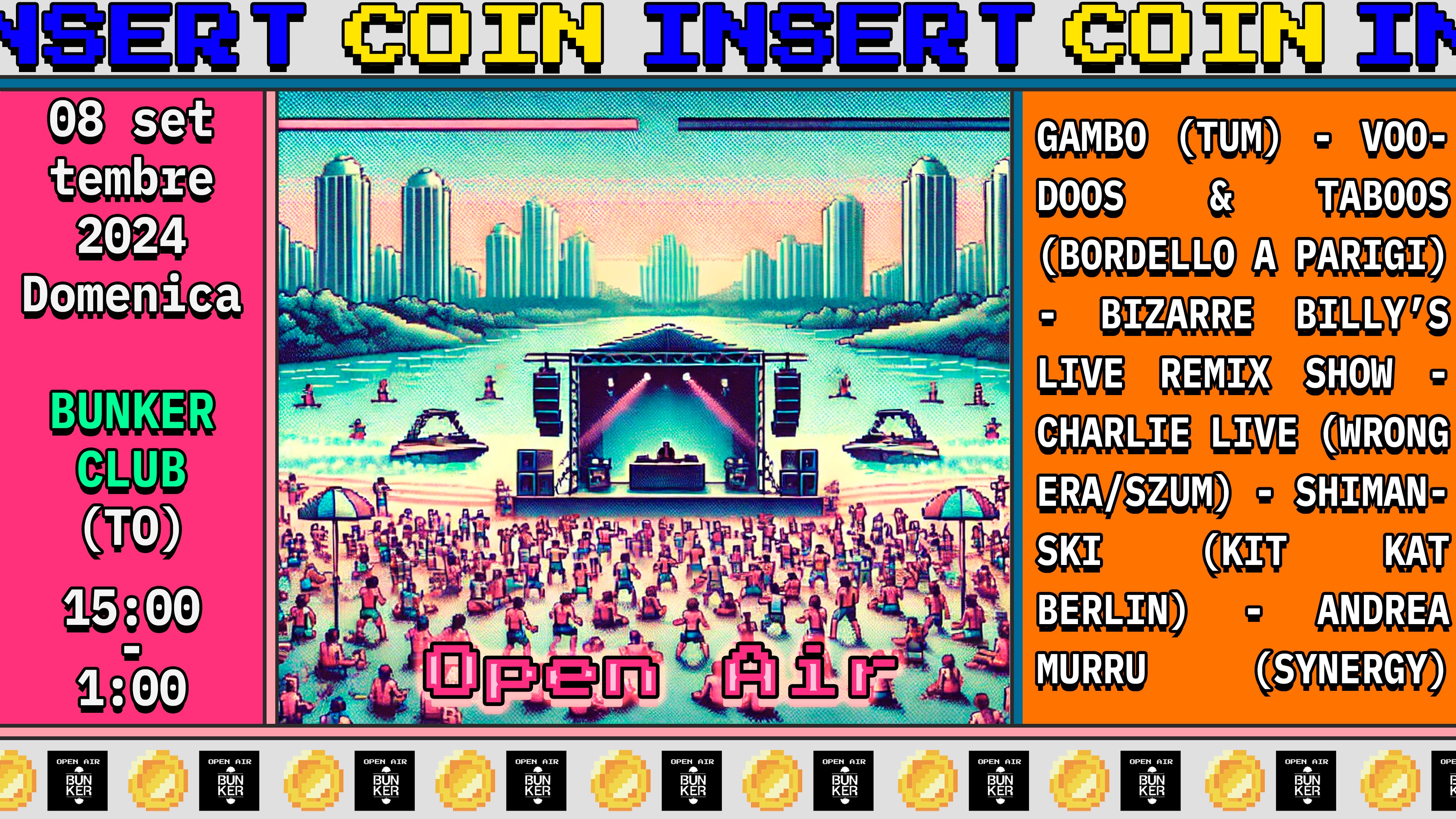 Insert Coin - Open Air  image