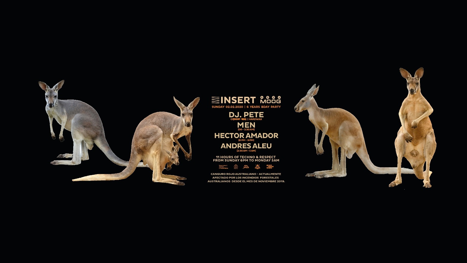 INSERT Nº175 celebrates its 6 years birthday party at MOOG with: Dj PETE, MEN, HÉCTOR AMADOR, ANDRÉS ALEU image