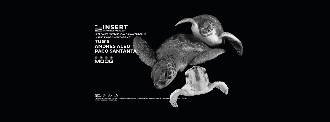 Insert170 Moog Showcase17 pres. Tug's, Andres Aleu, Paco Santana image