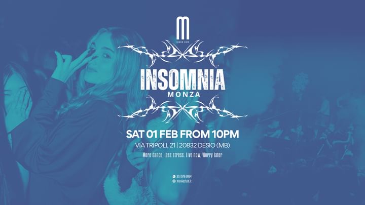 Cover for event: INSOMNIA