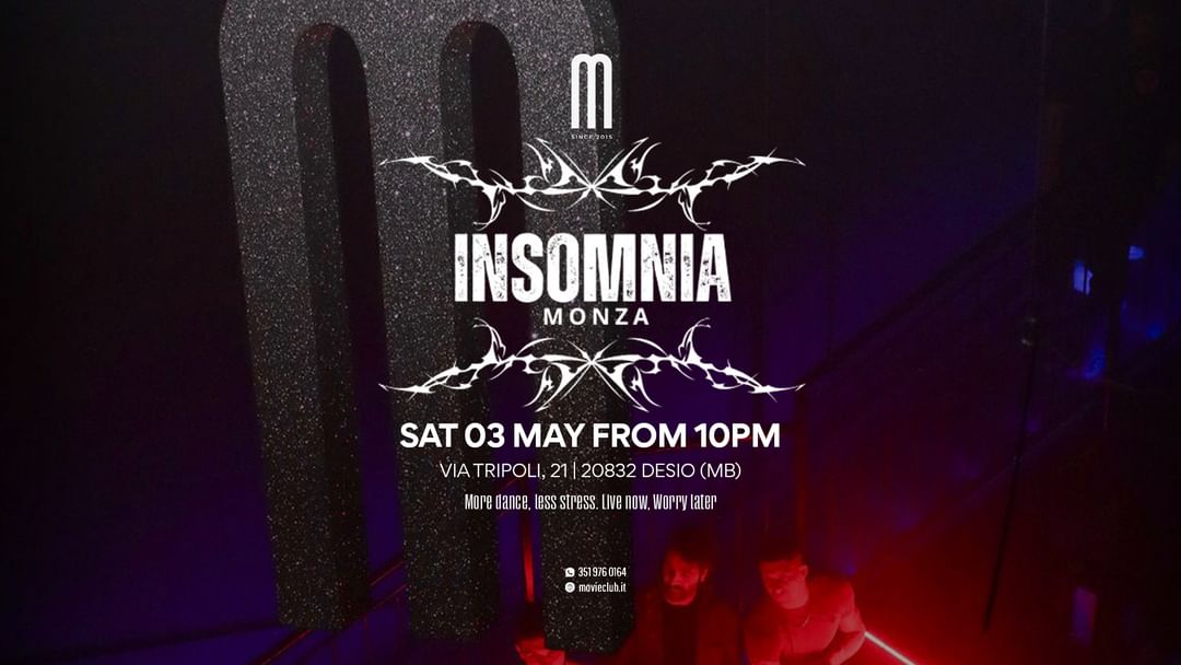 Couverture de l'événement INSOMNIA