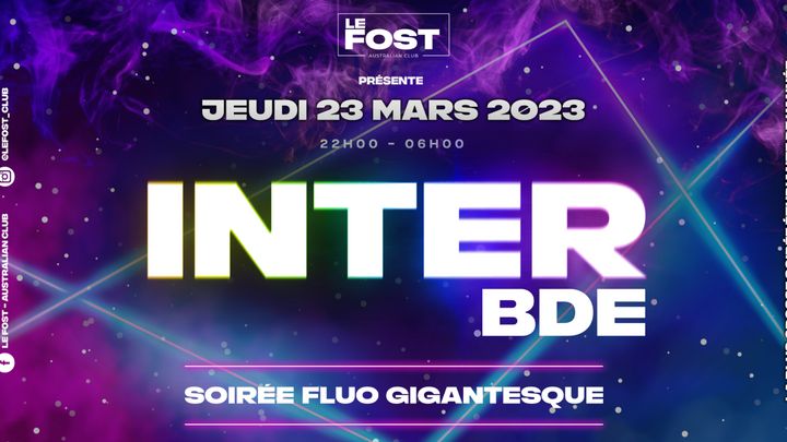 Cover for event: Inter-BDE #Fluo