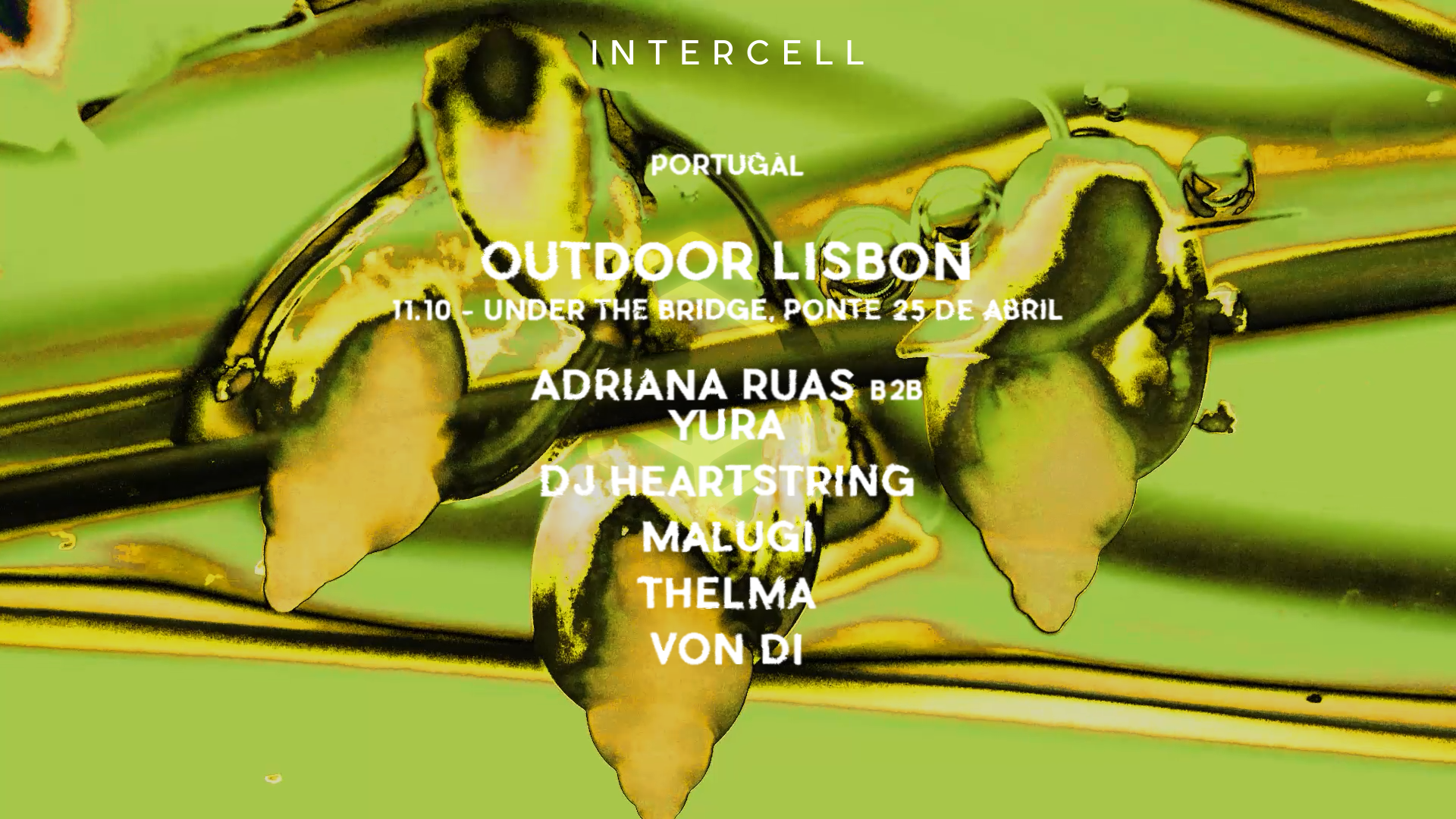 Intercell Under The Bridge Lisbon | DJ Heartstring, Malugi & more image