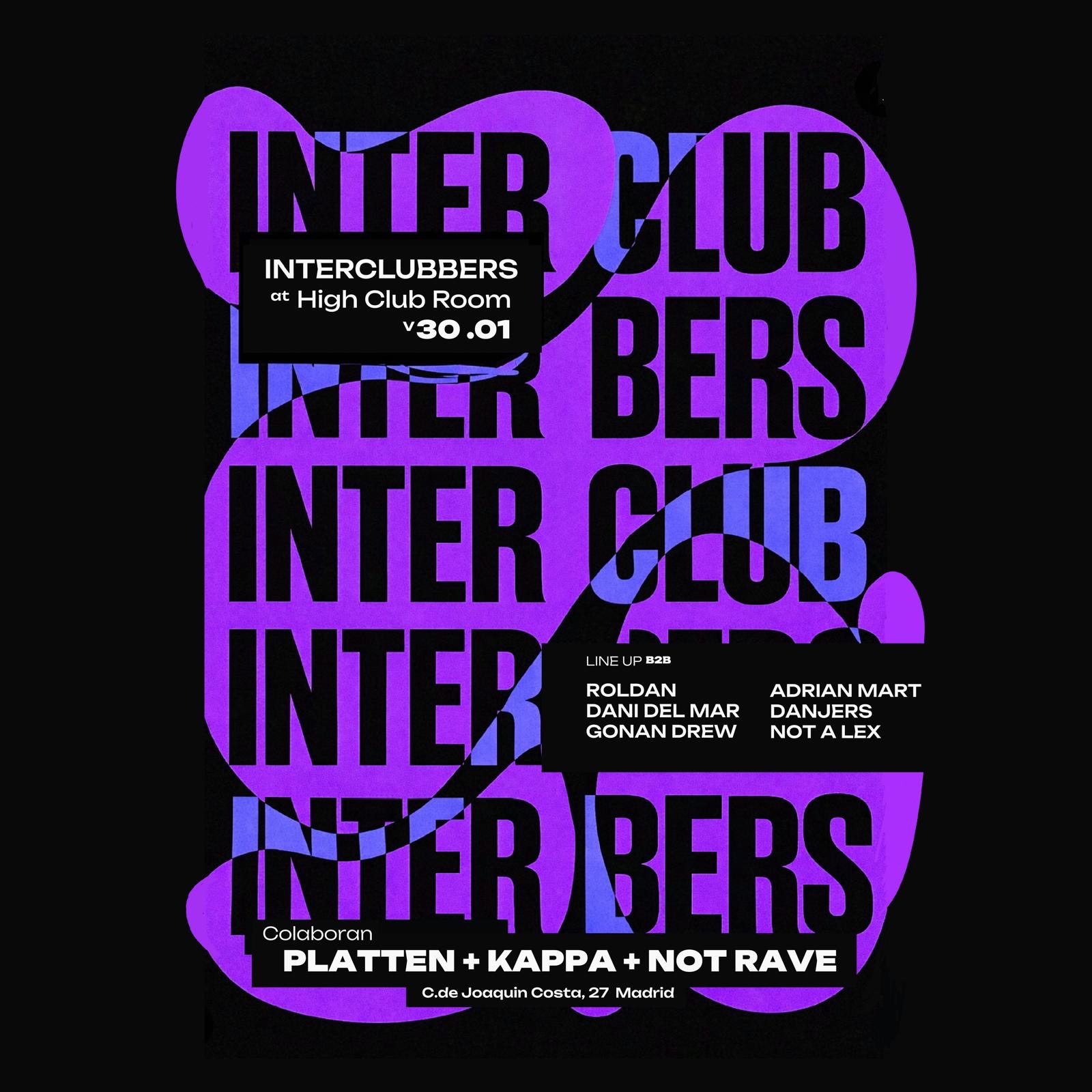 Interclubbers w/ Kappa, Platten & Notrave image
