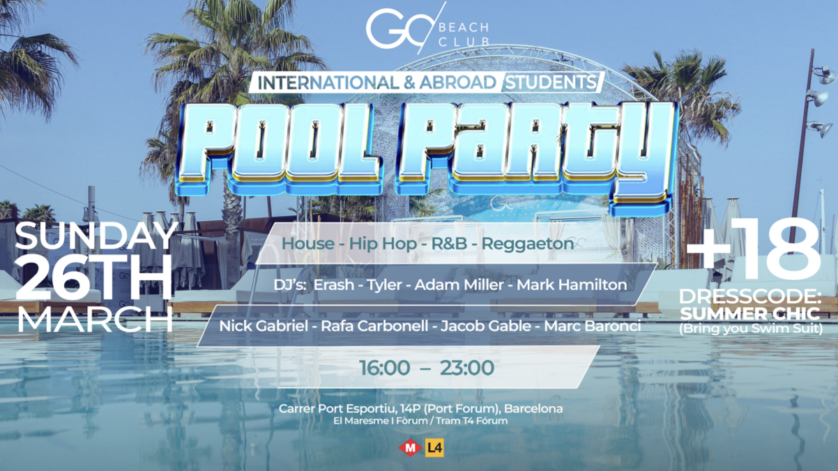 International & Abroad Students Pool Party at Go Beach Club  image