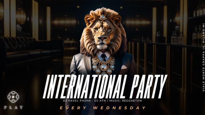 Cover for event: INTERNATIONAL NIGHT - PLAY CLUB 