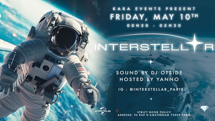 Cover for event: INTERSTELLAR 