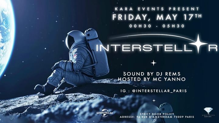 Cover for event: INTERSTELLAR 