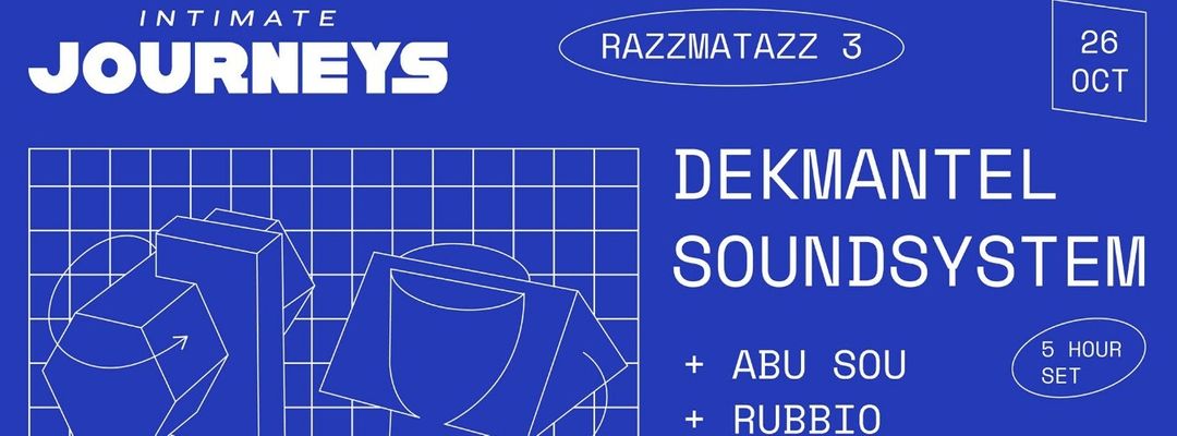Intimate Journeys: Dekmantel Soundsystem (5 hour set) event cover