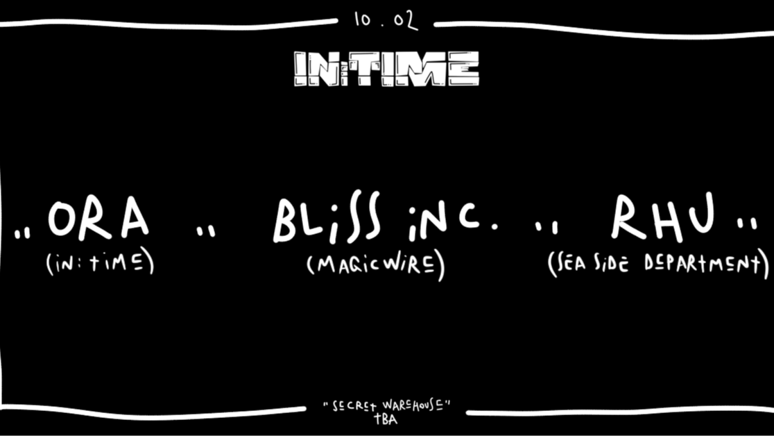 IN:TIME W/ BLISS INC. , RHU & ORA image