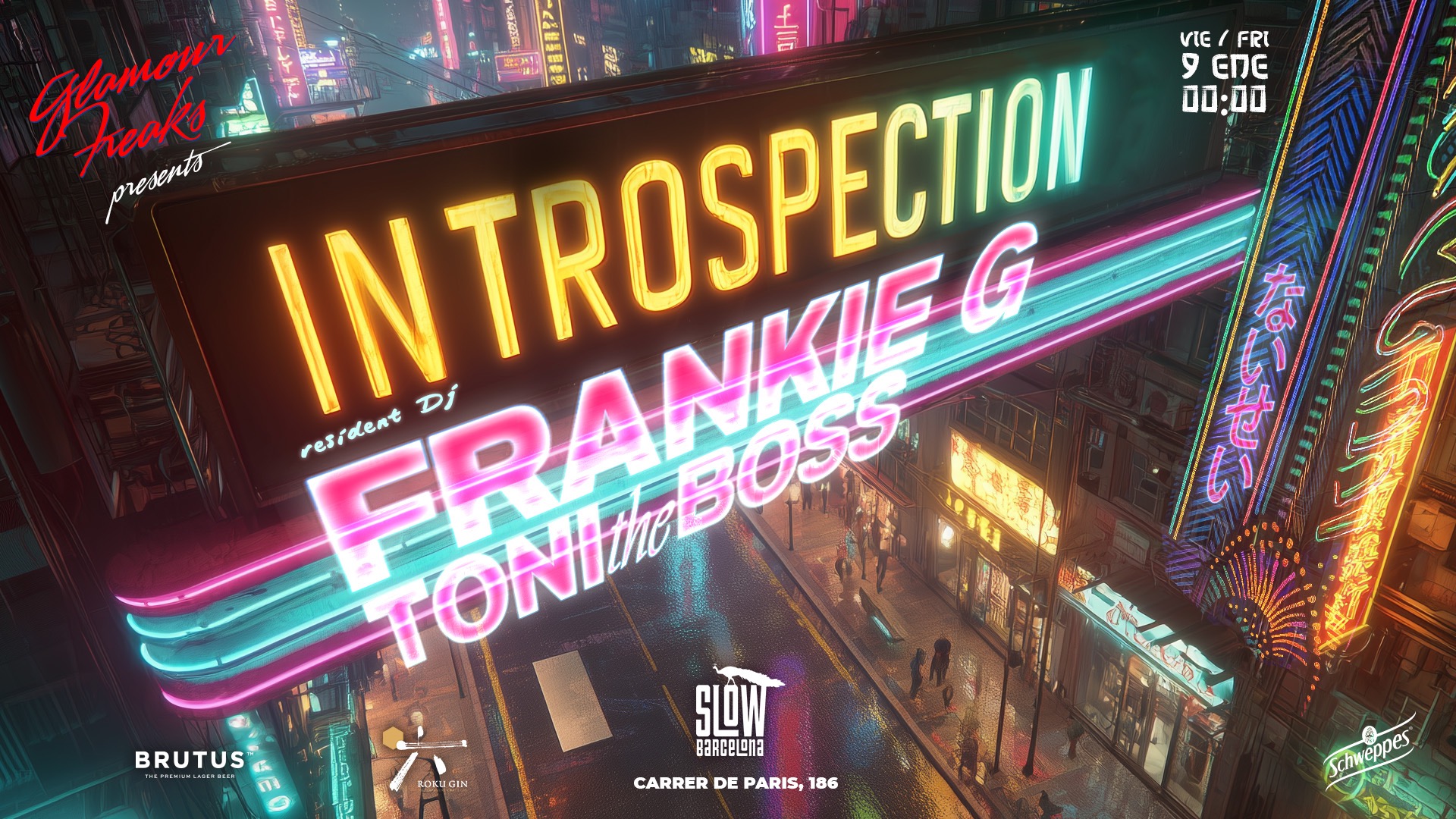 Introspection pres. Frankie G, Toni The Boss image