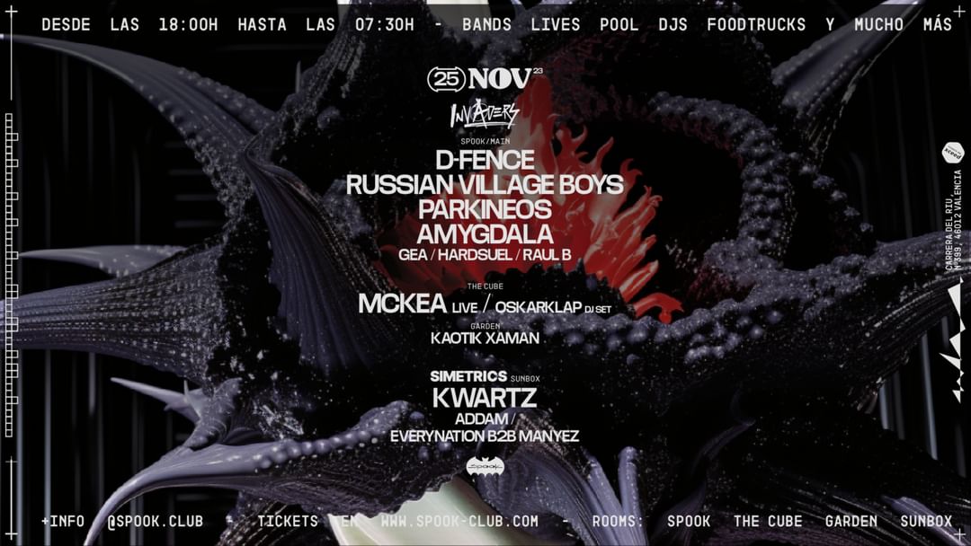 INVADERS "ACID FOREST" + SIMETRICS + MCKEA LIVE // SOLD OUT event cover