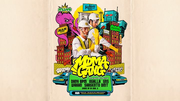 Cover for event: INVADERS pres. MDMA GANG
