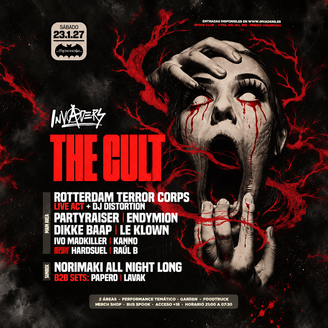 INVADERS "THE CULT" image