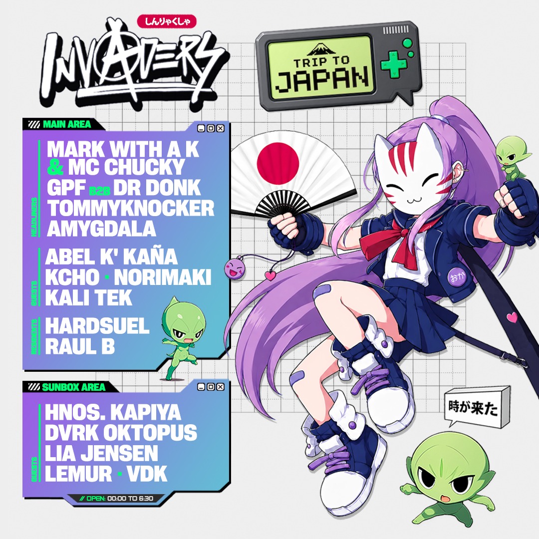INVADERS "TRIP TO JAPAN" image