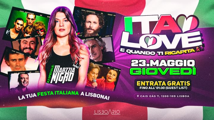 Cover for event: ITALOVE - Italian Party