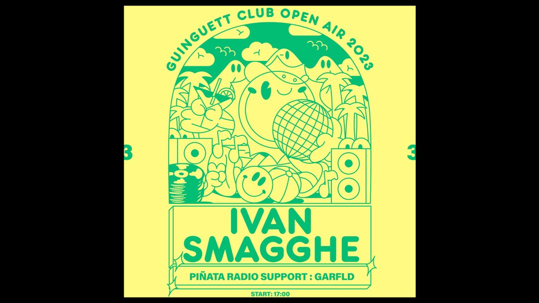 IVAN SMAGGHE • Guinguette Club Open Air • Montpellier, Halle Tropisme event cover