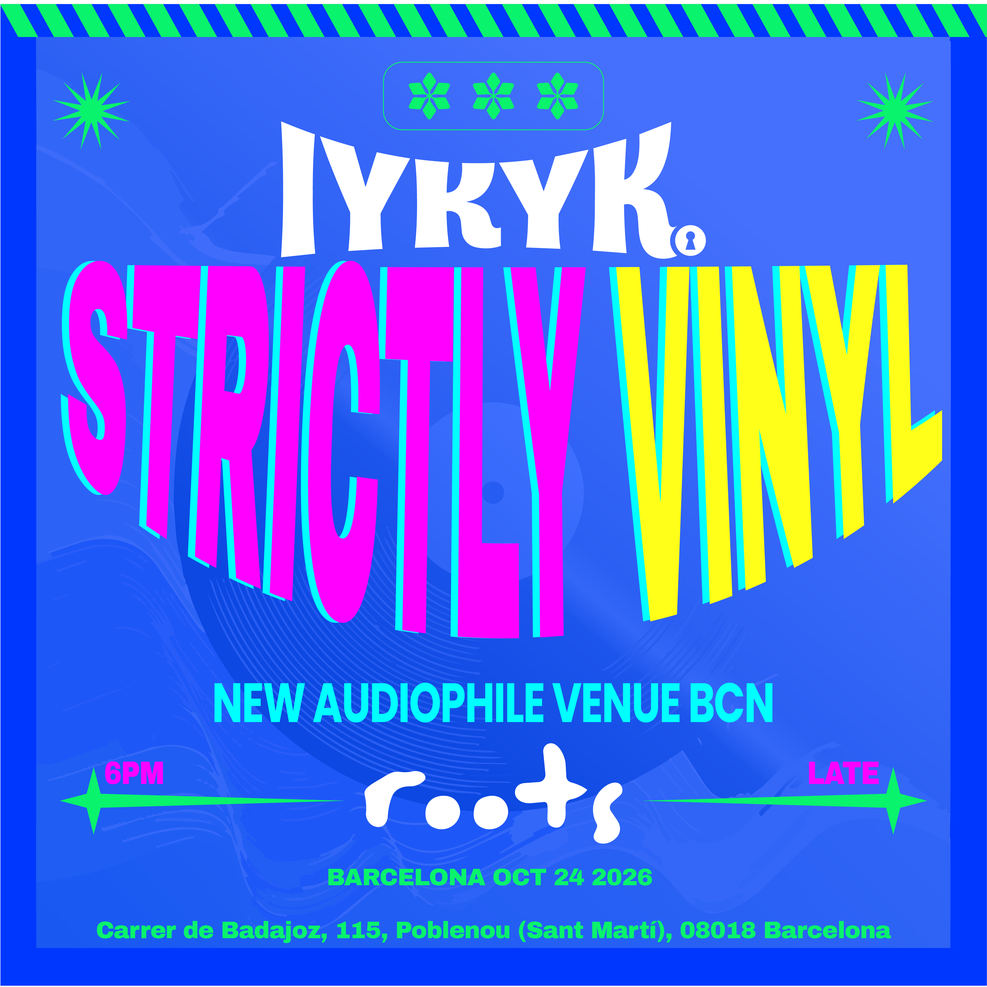 IYKYK LVLS : STRICTLY VINYL