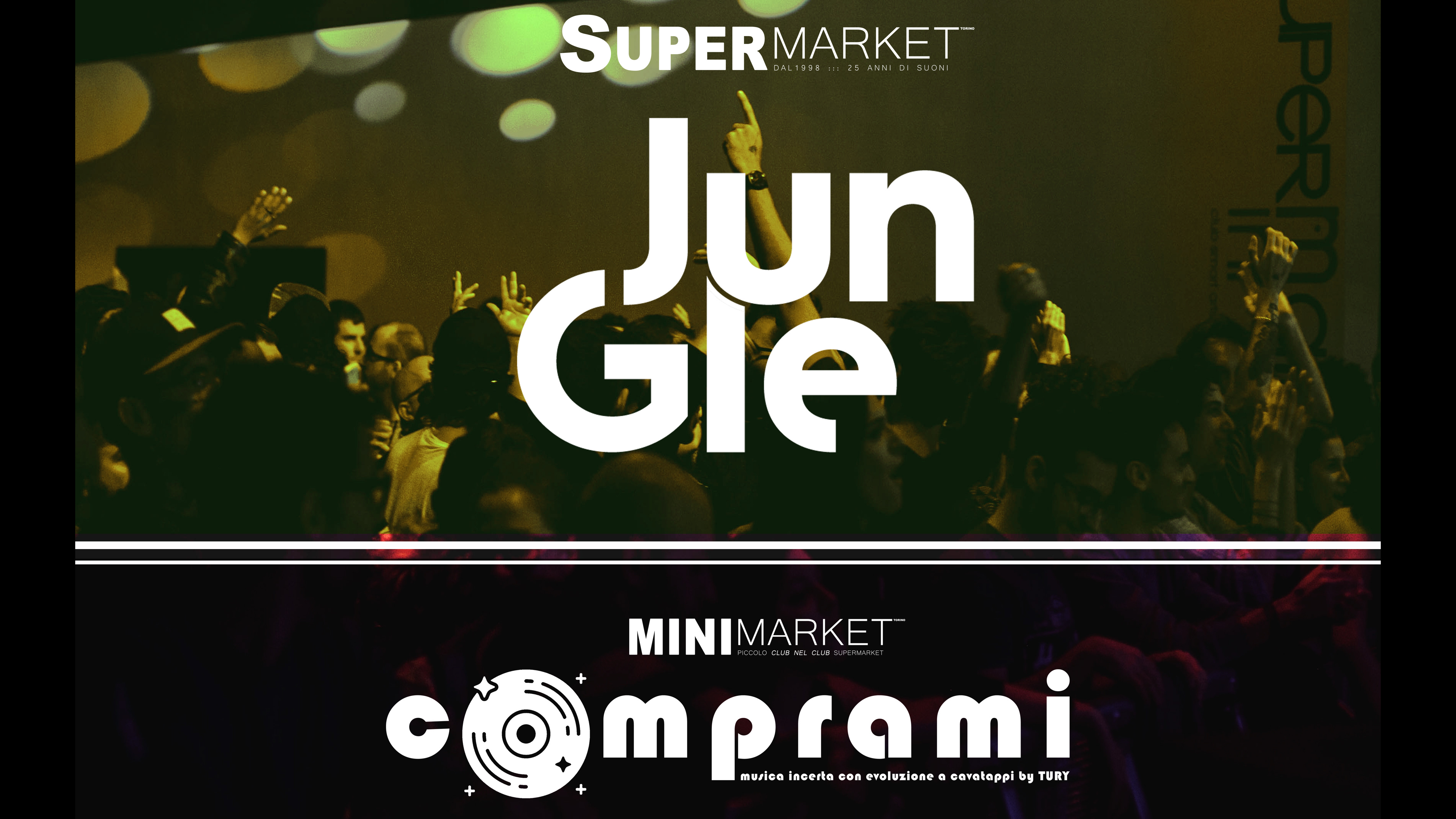 J U N G L E ::: Lollino, Moreno Pezzolato, 4MINA, Paolo De Carlo  // miniMARKET con lo Zio Tury image