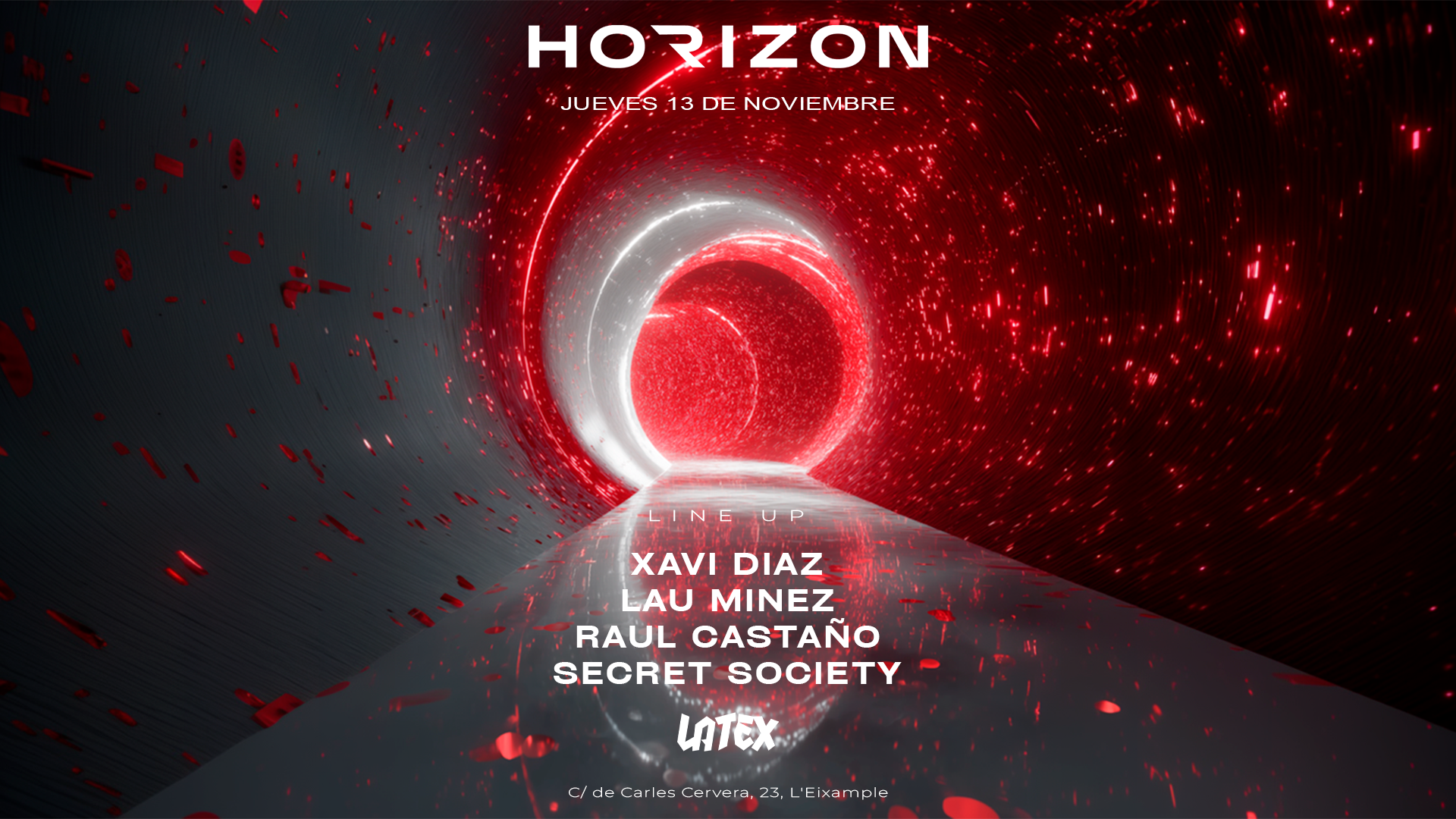 J13/11 HORIZON: DIEGO PORTERO + XAVI DIAZ + RAFA M en LATEX image