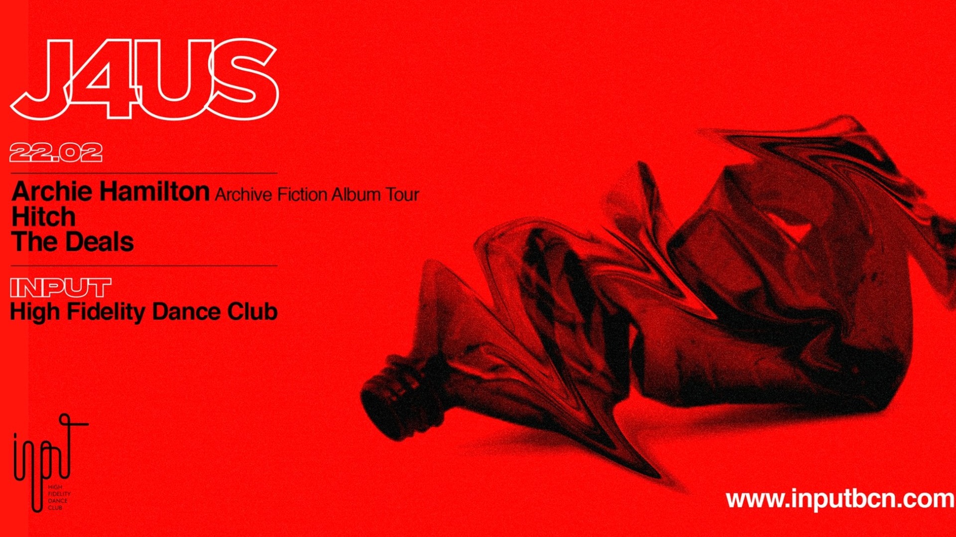 J4US pres. Archie Hamilton - Archive Fiction Album Tour