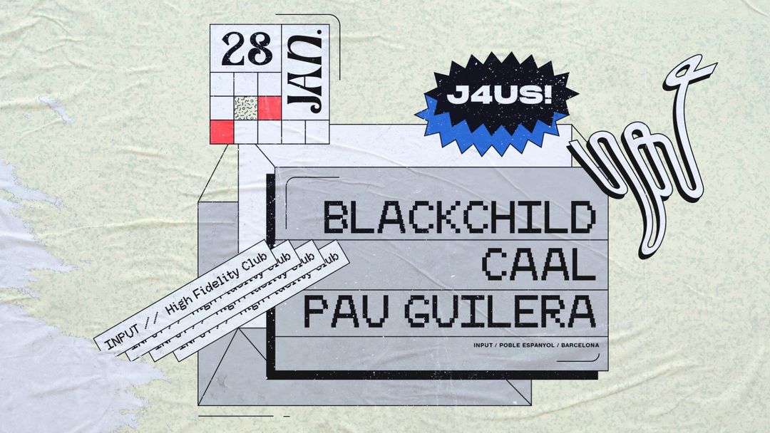 Couverture de l'événement J4US pres. BLACKCHILD