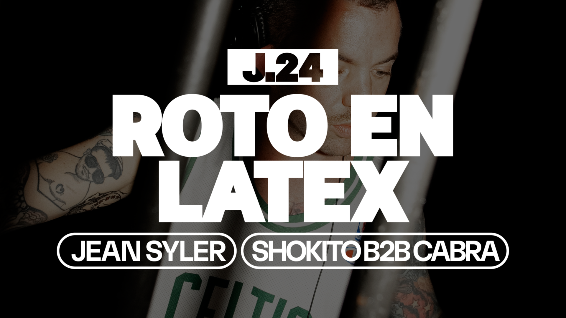J24 ROTO en LATEX - JEAN SYLER + CABRA CARIBE + SHOKITO  image