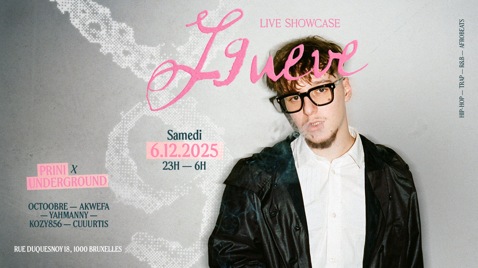 J9UEVE LIVE SHOWCASE - PRINI x UNDERGROUND image