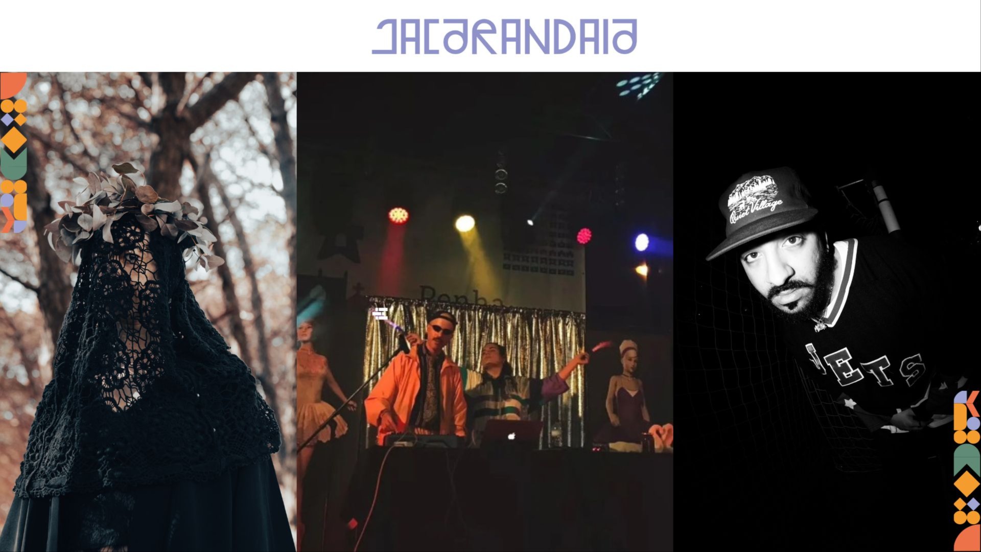 Jacarandaia apresenta Quimeras d'Mel, DJ Moza, Yem Naiad