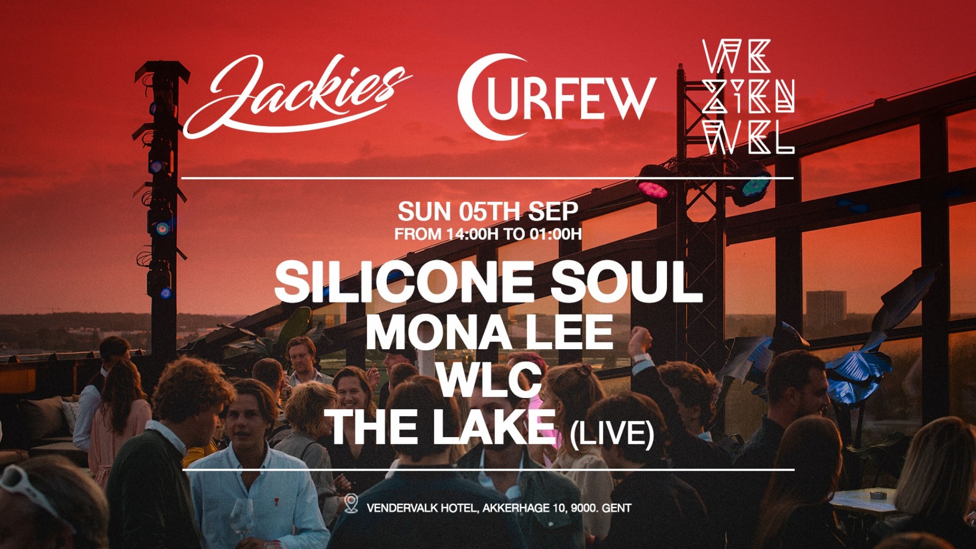 Jackies Belgium pres: Sunday Rooftop w/ Silicone Soul image