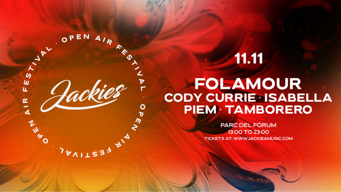 JACKIES Festival with Folamour & Cody Currie at Parc Del Forum image