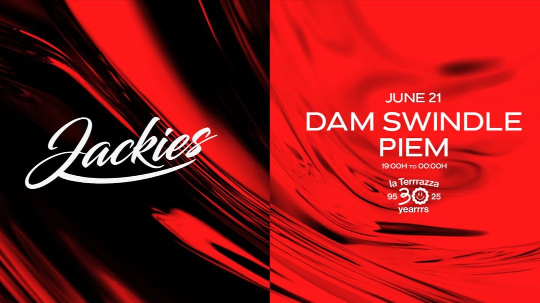 JACKIES * Open Air Daytime w/ Dam Swindle, Piem at La Terrrazza event cover