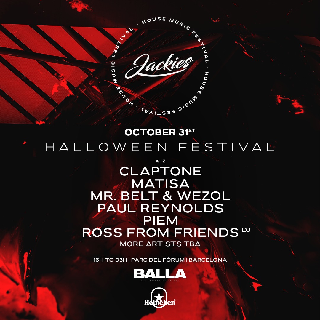 Jackies Open Air Halloween [Balla Barcelona Festival]