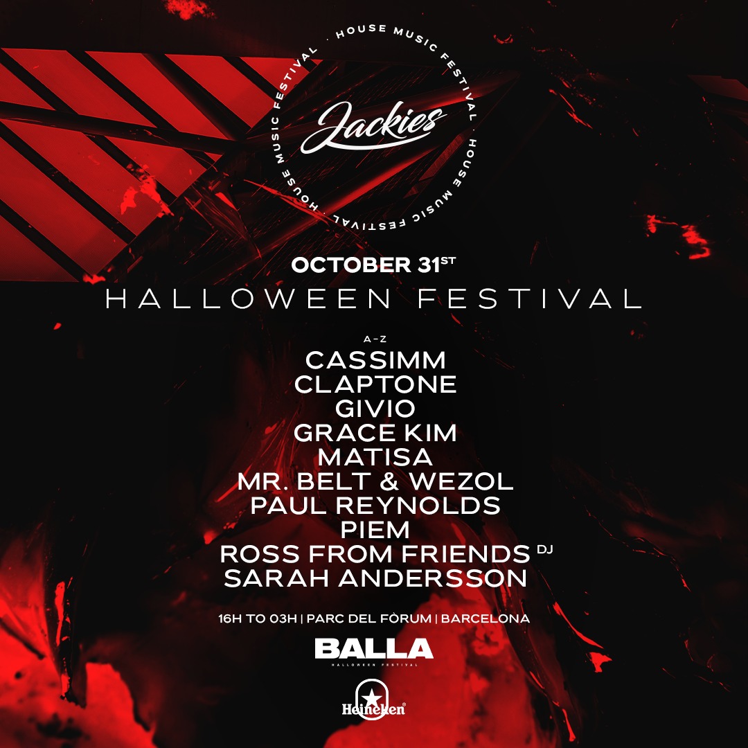 Jackies Open Air Halloween [Balla Barcelona Festival]