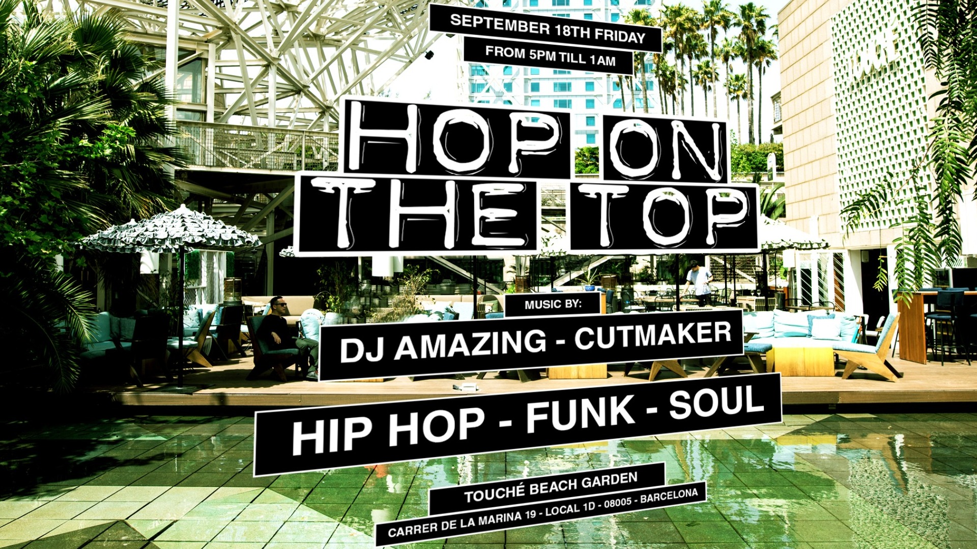 Jackies pres: Hop On The Top - Hip Hop, Funk & Soul