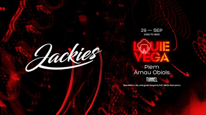 Cover for event: Jackies pres: Louie Vega 4h set at Tunnel