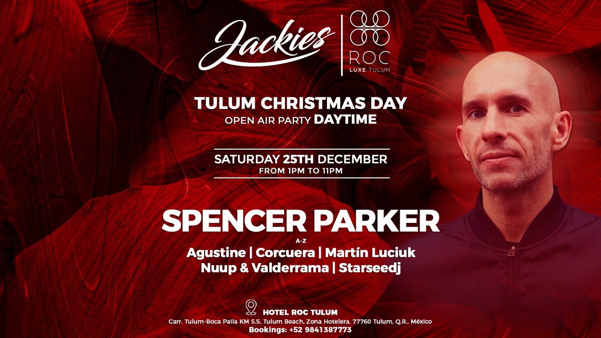 JACKIES Tulum pres: Spencer Parker - Open Air Beach Party image