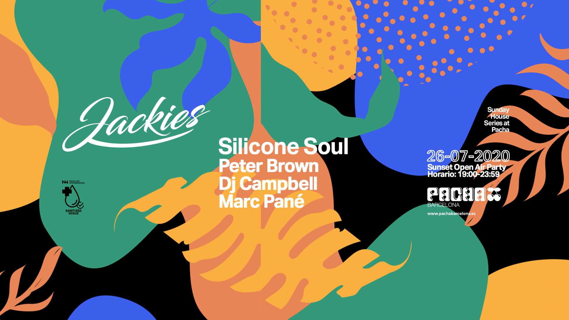 Jackies pres: Sunday House Series at Pacha with Silicone Soul (Sunset Terrace Open Air Party)
