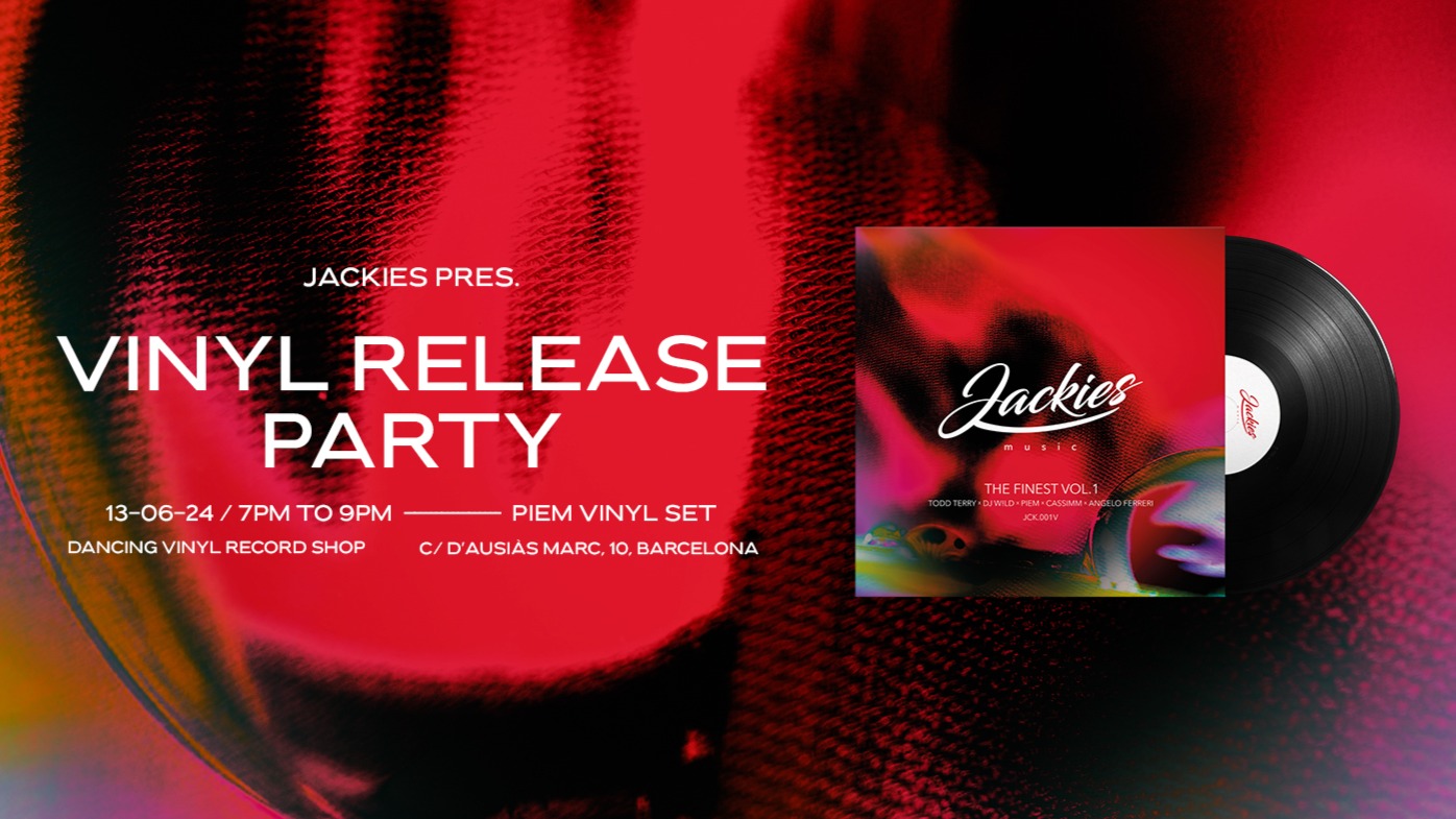 Jackies pres: VINYL RELEASE PARTY image