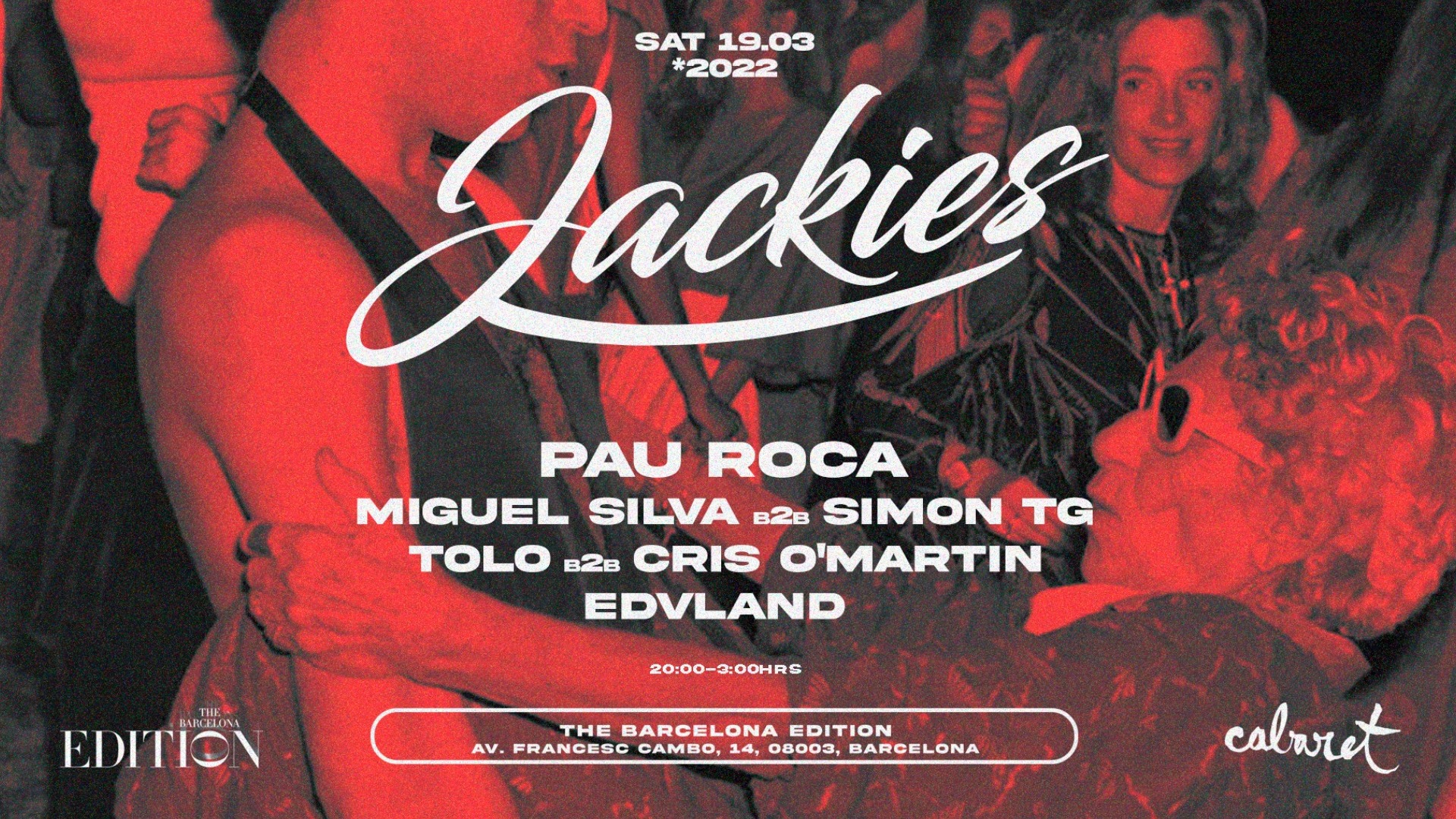 JACKIES The Comeback at The Barcelona Hotel Edition image