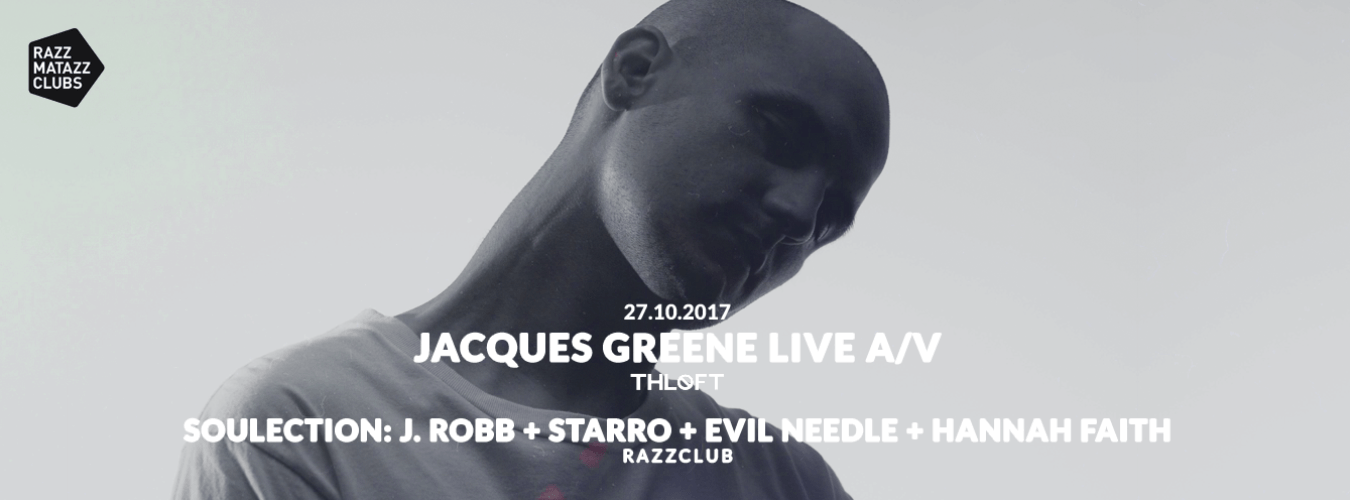 Jacques Greene LIVE A/V @ The Loft & Fuego: Soulection Showcase @ Razzclub image