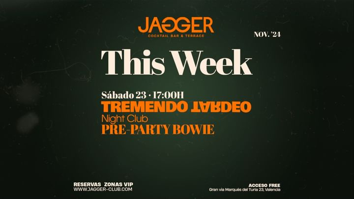 Cover for event: Jagger Club