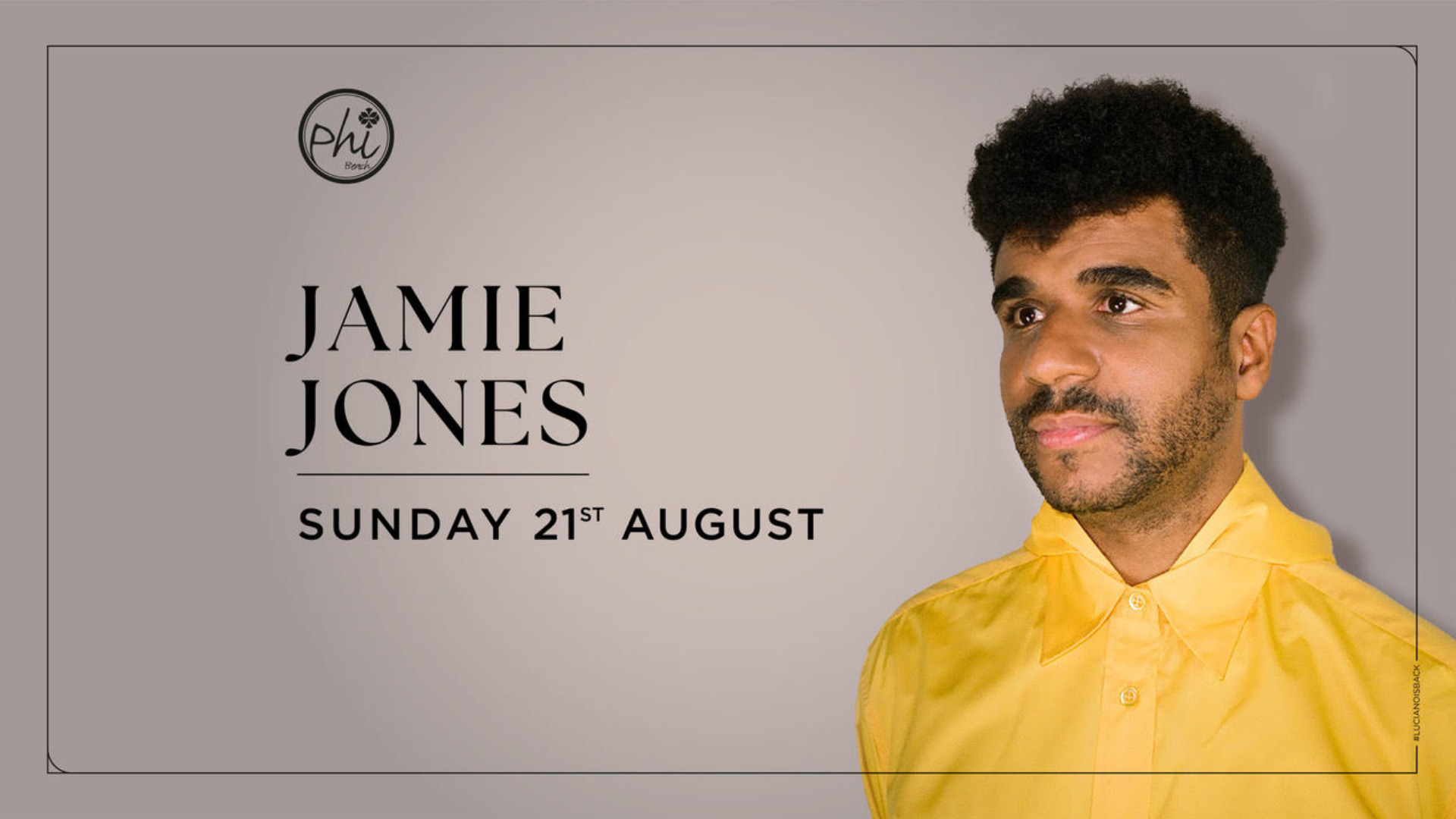 Jamie Jones - August 21th