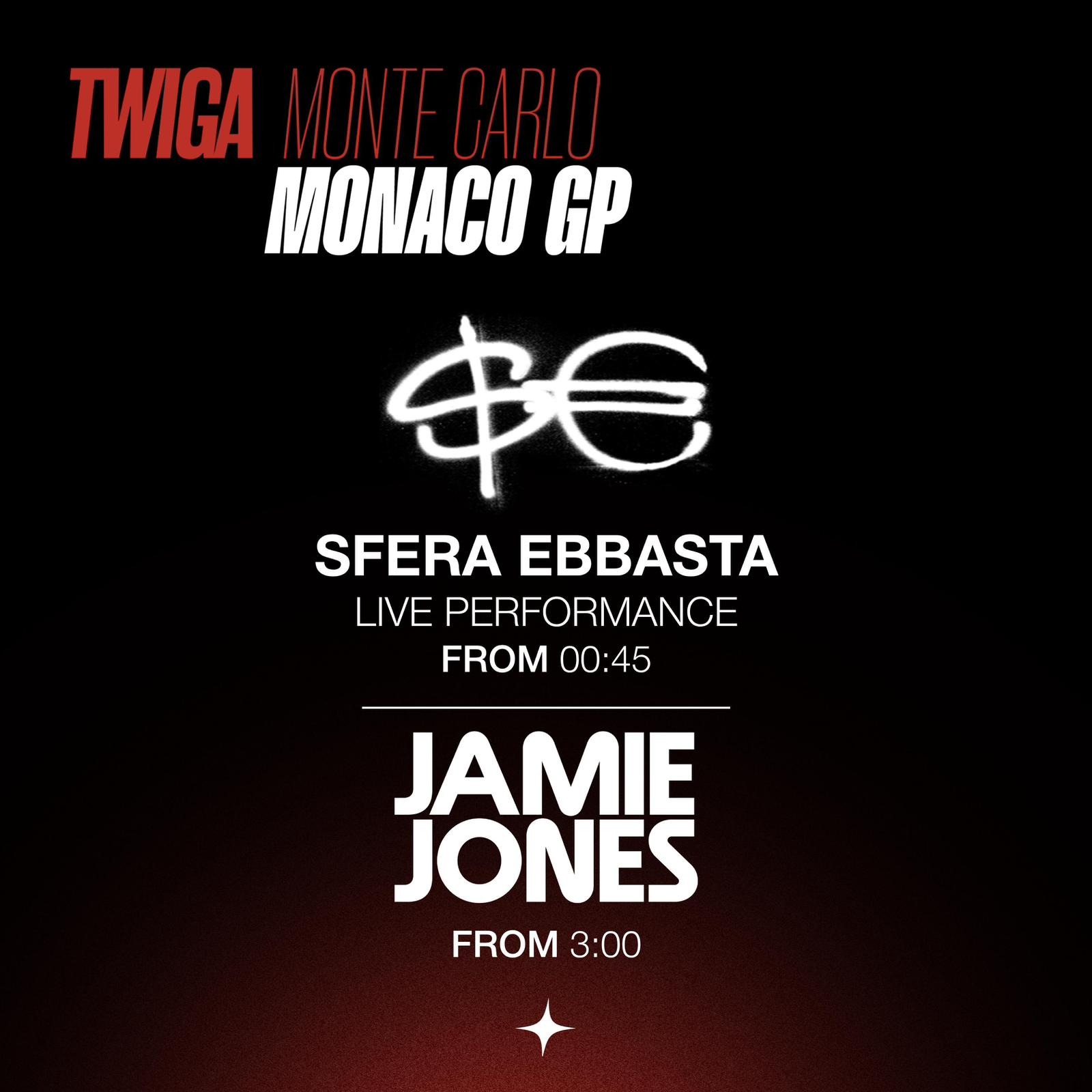 SFERA EBBASTA - JAMIE JONES - Monaco Grand Prix image
